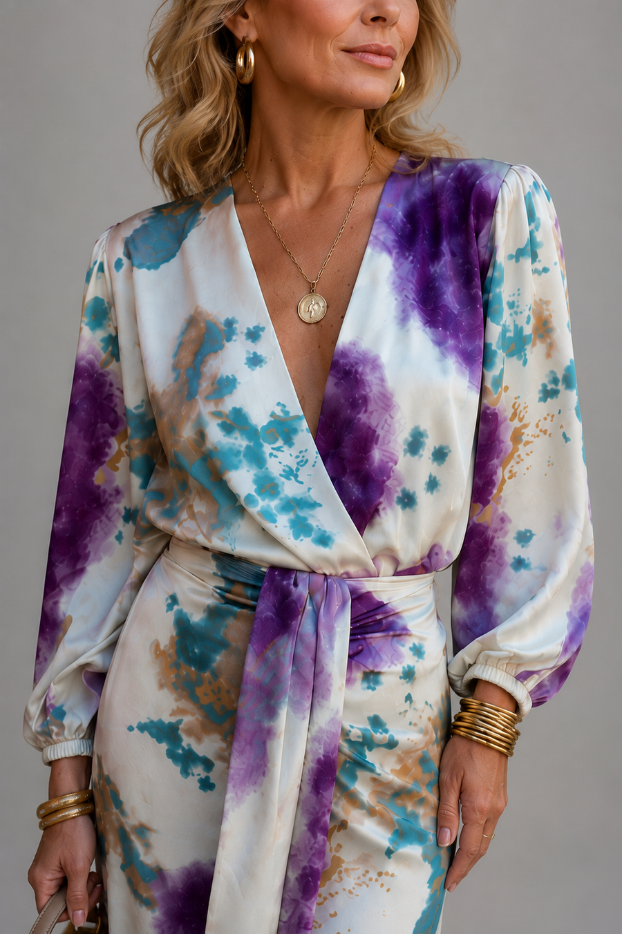 Cisca | Purple Two-Piece Set