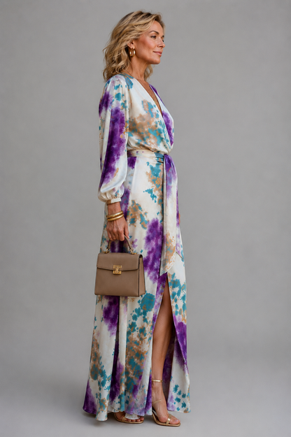 Cisca | Purple Two-Piece Set