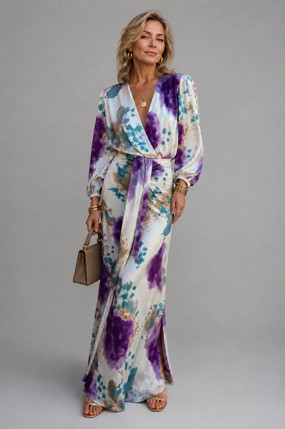 Cisca | Purple Two-Piece Set