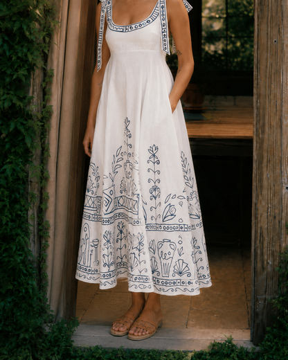 Margherita | Linen Cotton Dress