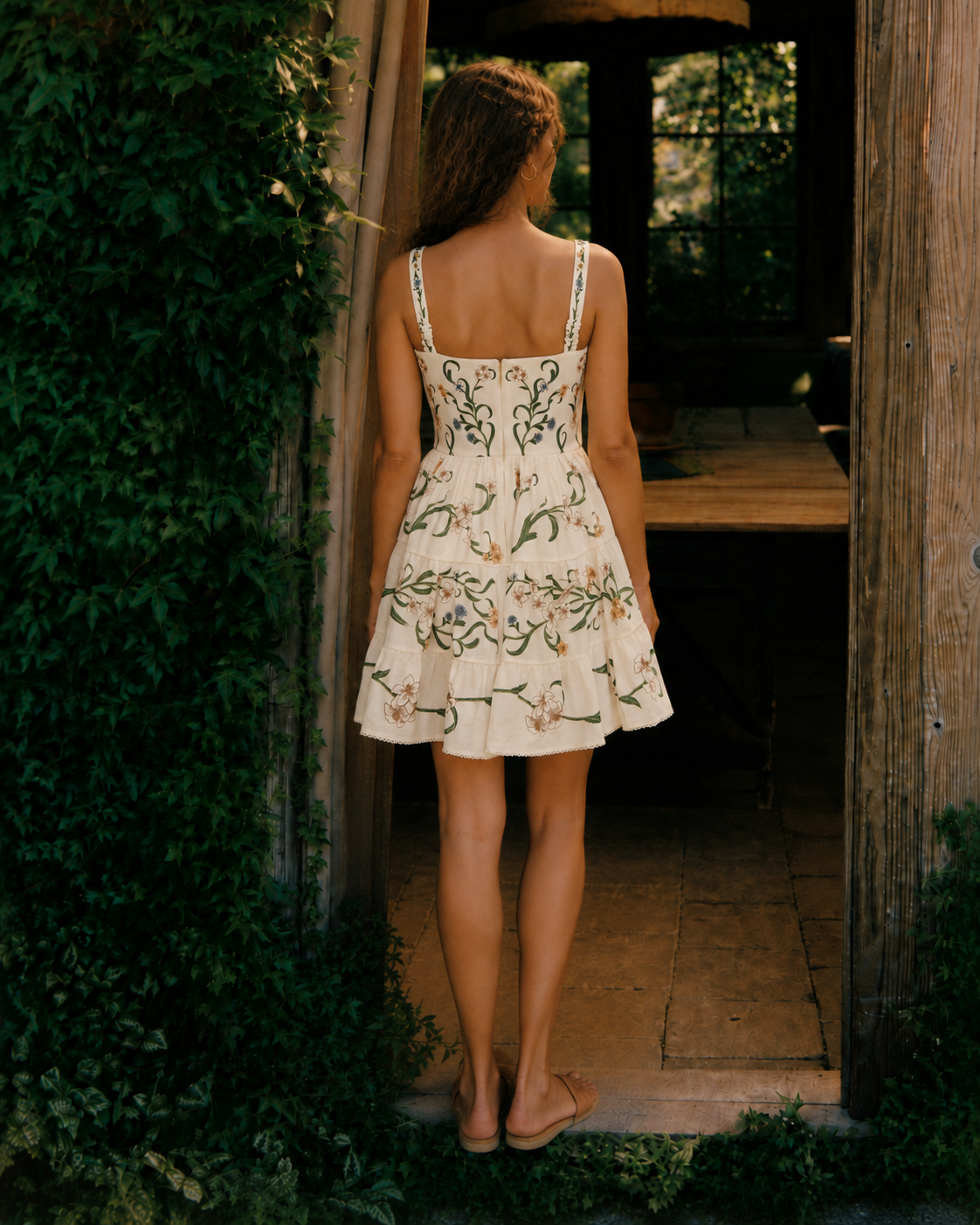 Serena | Linen Cotton Dress