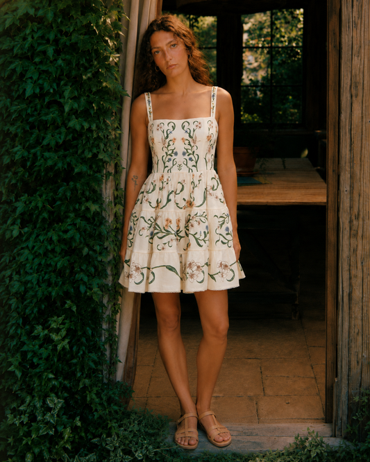 Serena | Linen Cotton Dress