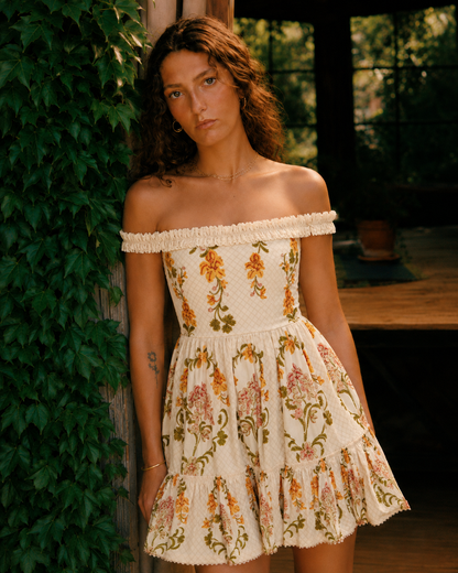 Elisa | Linen Cotton Dress