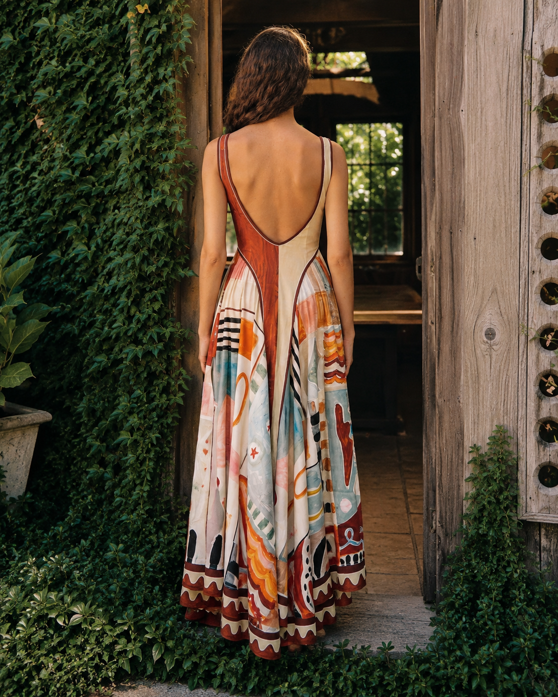 Francesca | Linen Cotton Dress