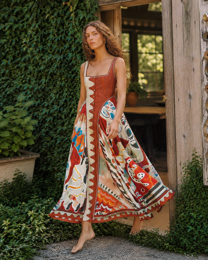 Francesca | Linen Cotton Dress