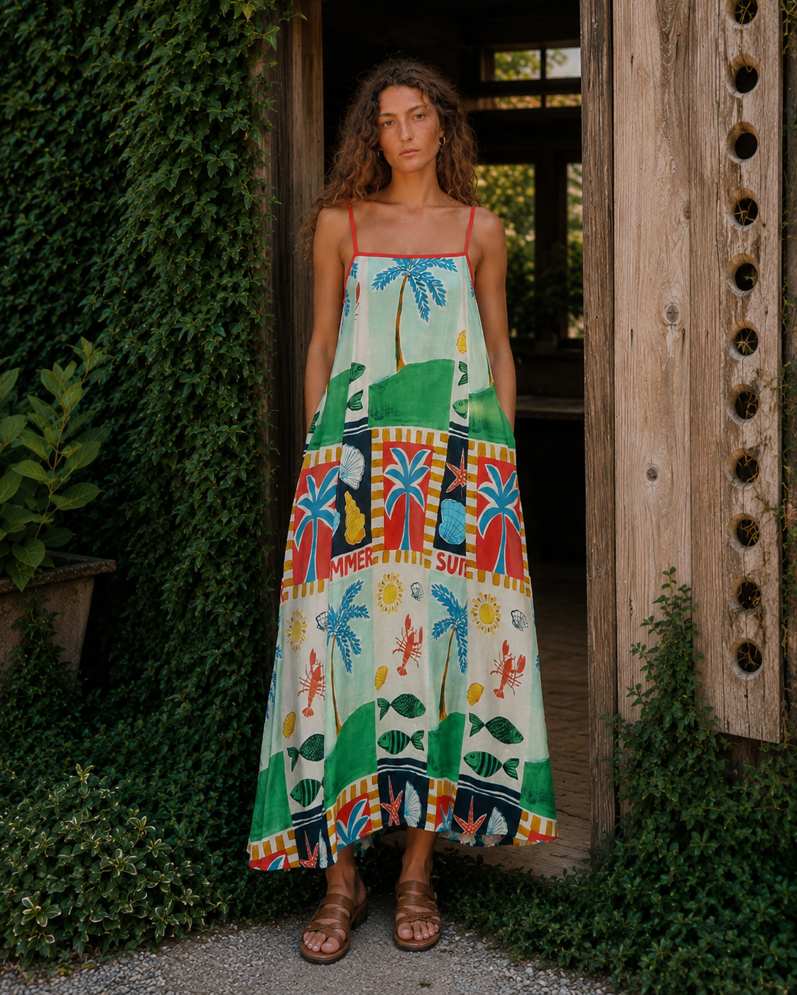 Camilla | Linen Cotton Dress