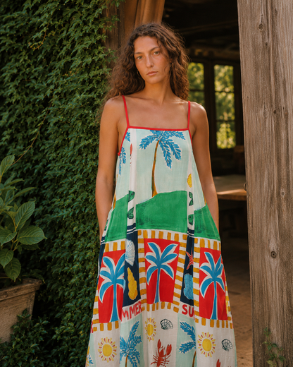 Camilla | Linen Cotton Dress