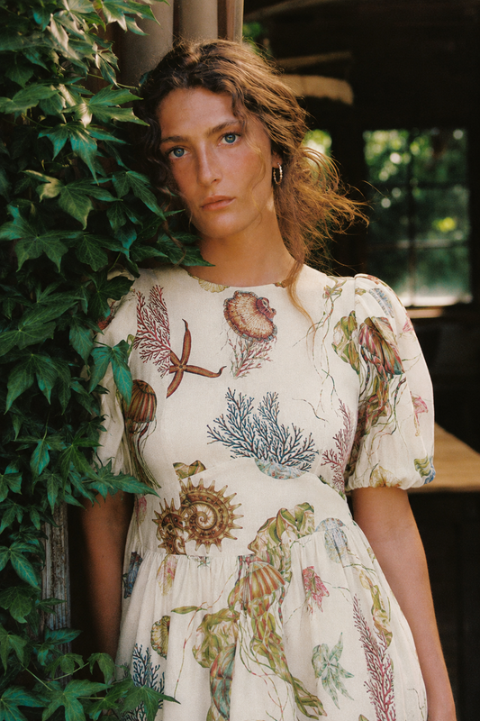 Elena | Linen Cotton Dress