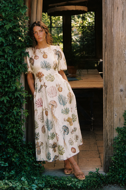 Elena | Linen Cotton Dress