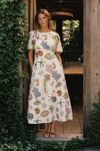 Elena | Linen Cotton Dress