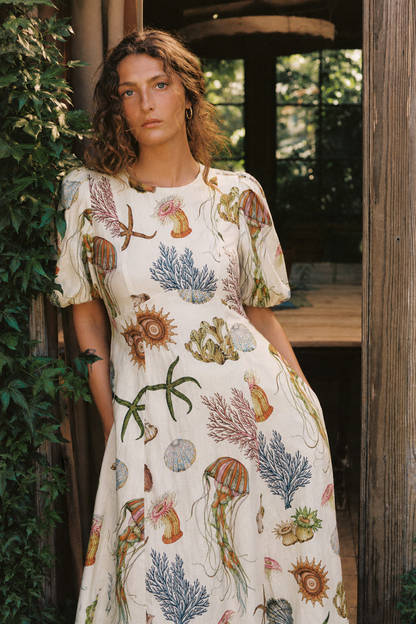 Elena | Linen Cotton Dress