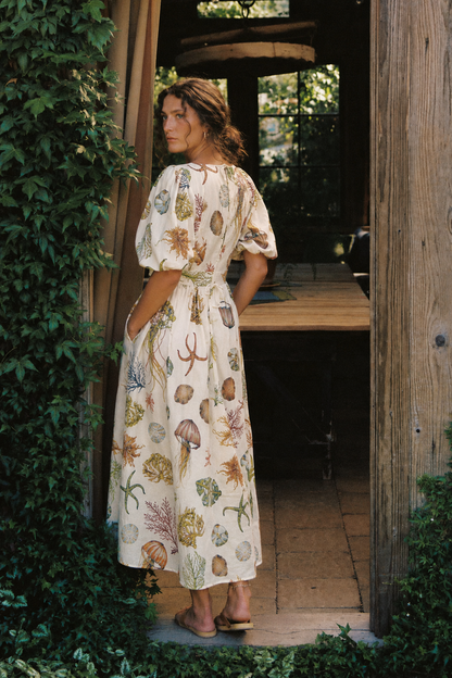 Elena | Linen Cotton Dress