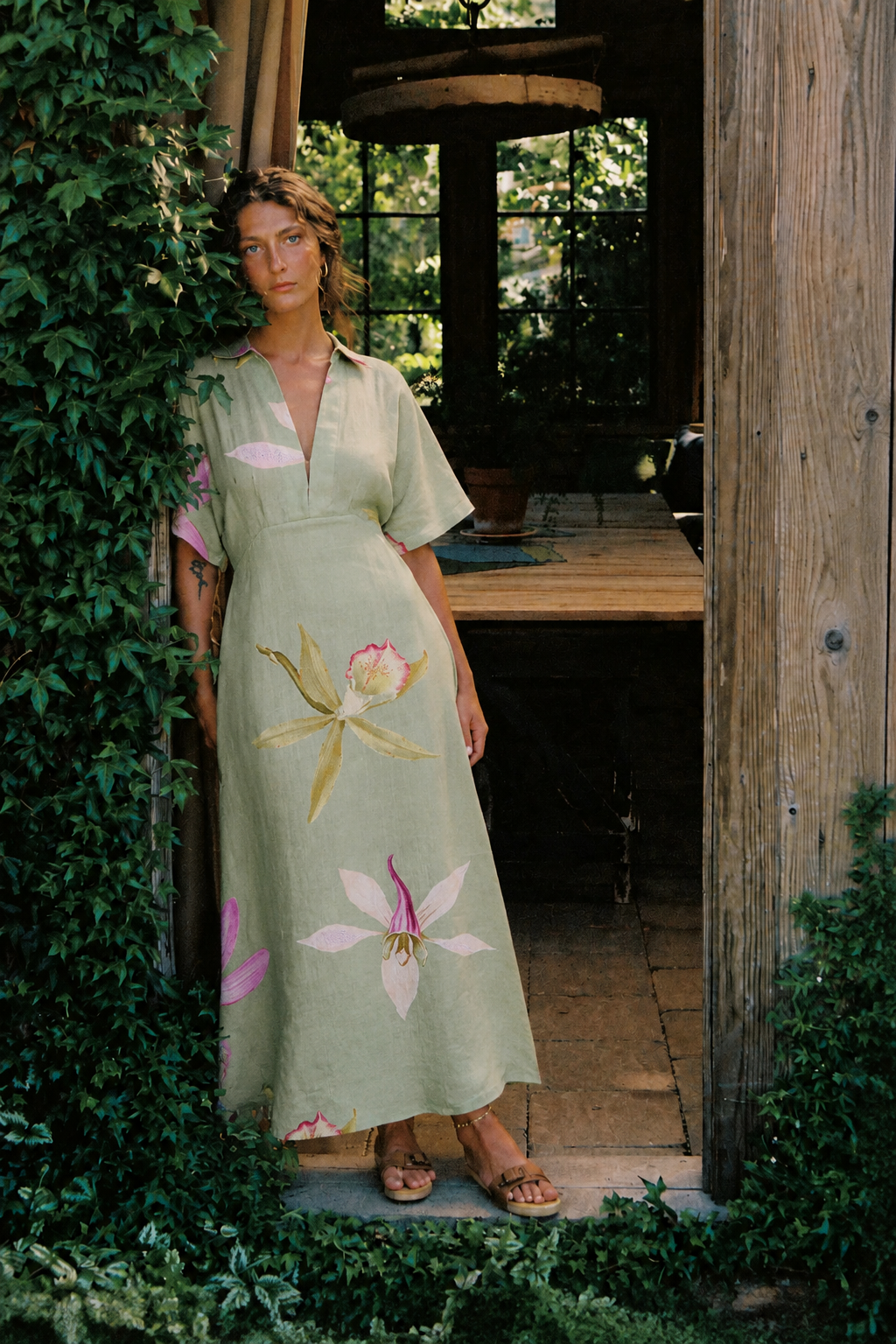 Aurora | Linen Cotton Dress