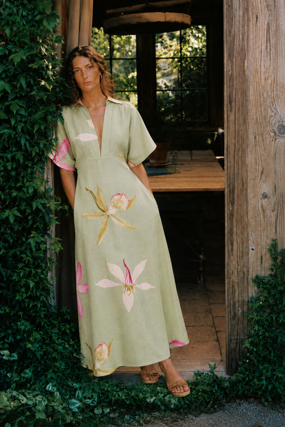Aurora | Linen Cotton Dress