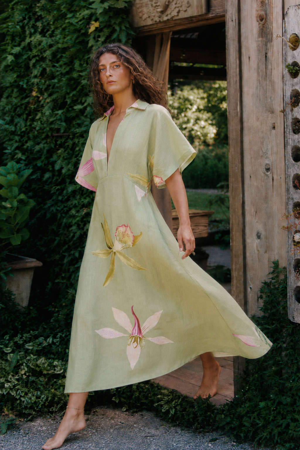 Aurora | Linen Cotton Dress