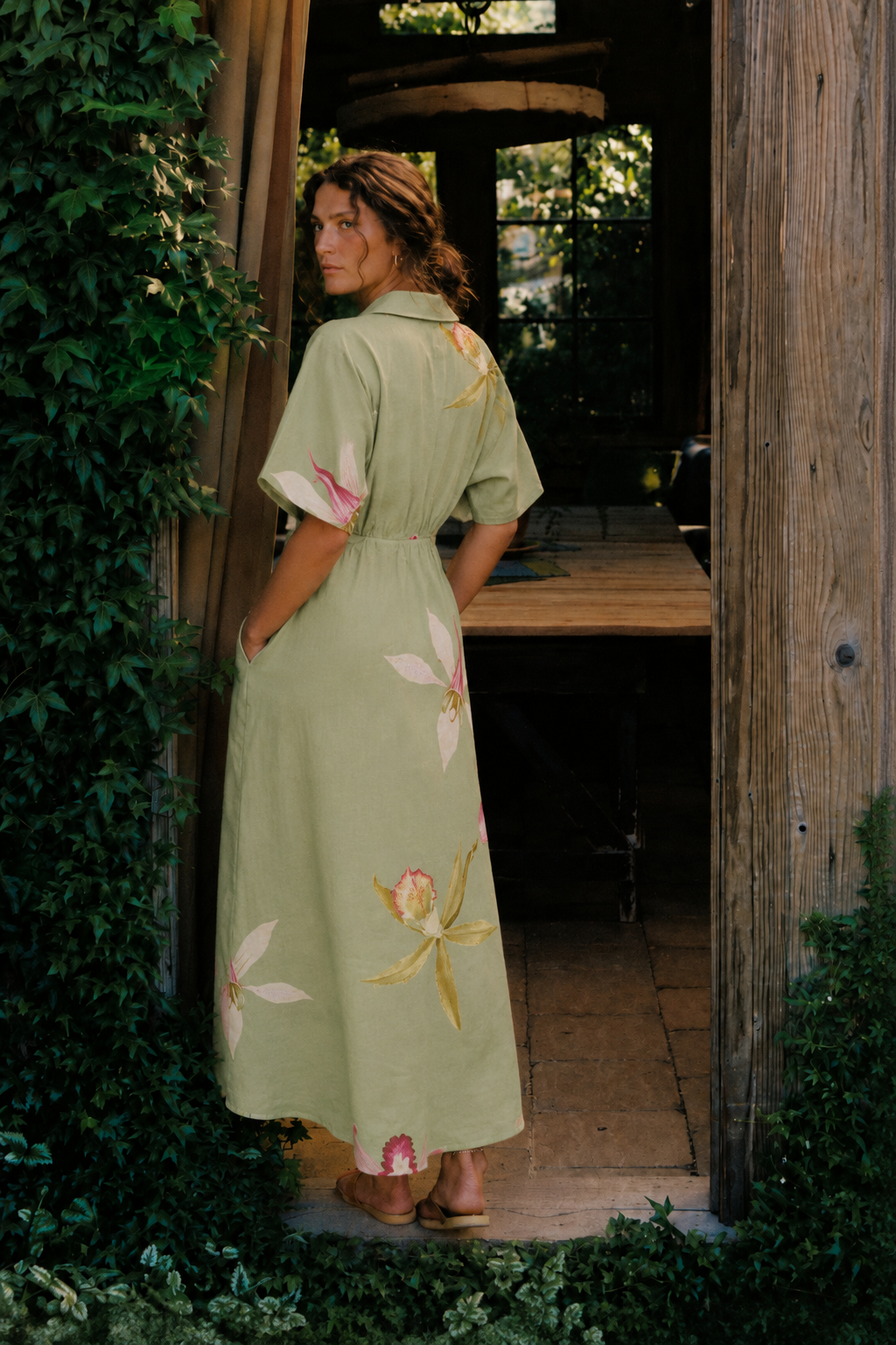 Aurora | Linen Cotton Dress