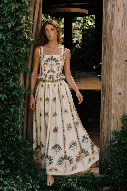 Caterina | Linen Cotton Dress