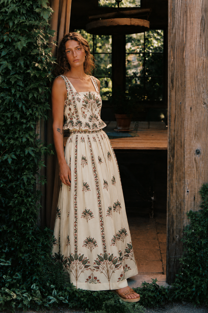 Caterina | Linen Cotton Dress