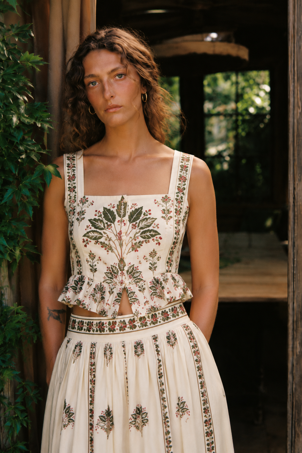 Caterina | Linen Cotton Dress