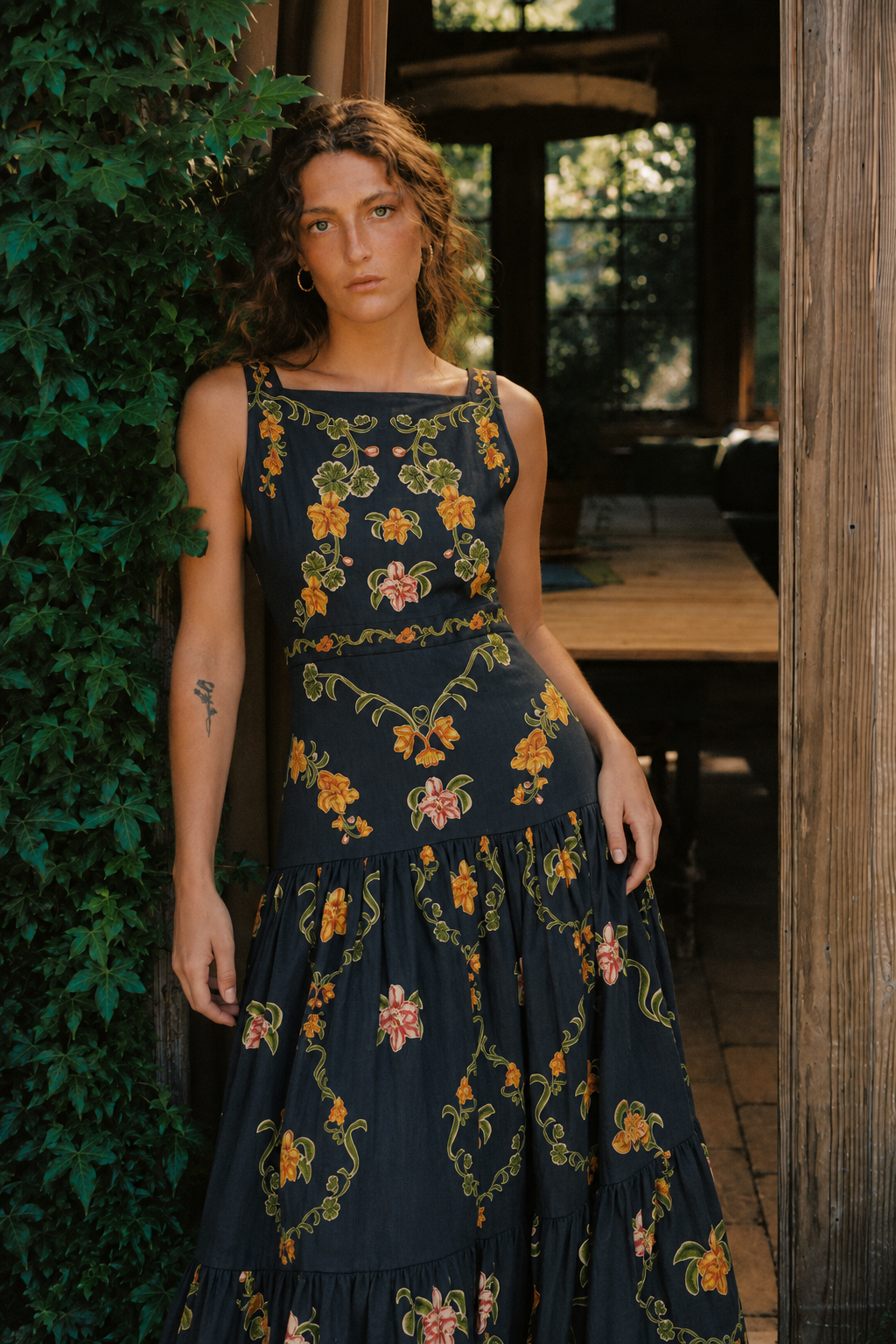 Rosalia | Linen Cotton Dress