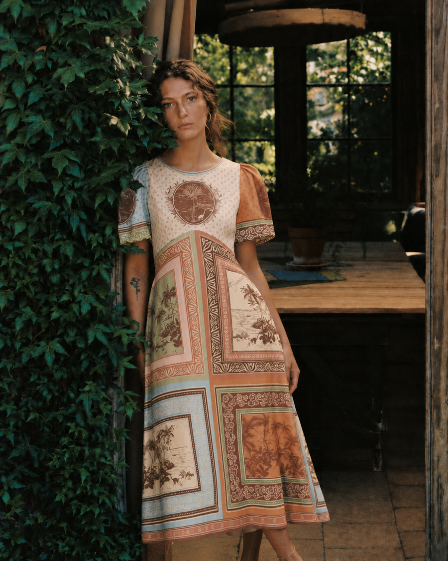 Viola | Linen Cotton Dress