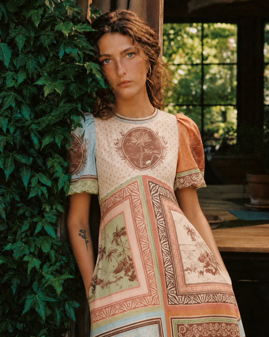 Viola | Linen Cotton Dress