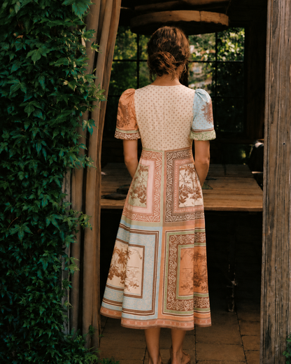 Viola | Linen Cotton Dress