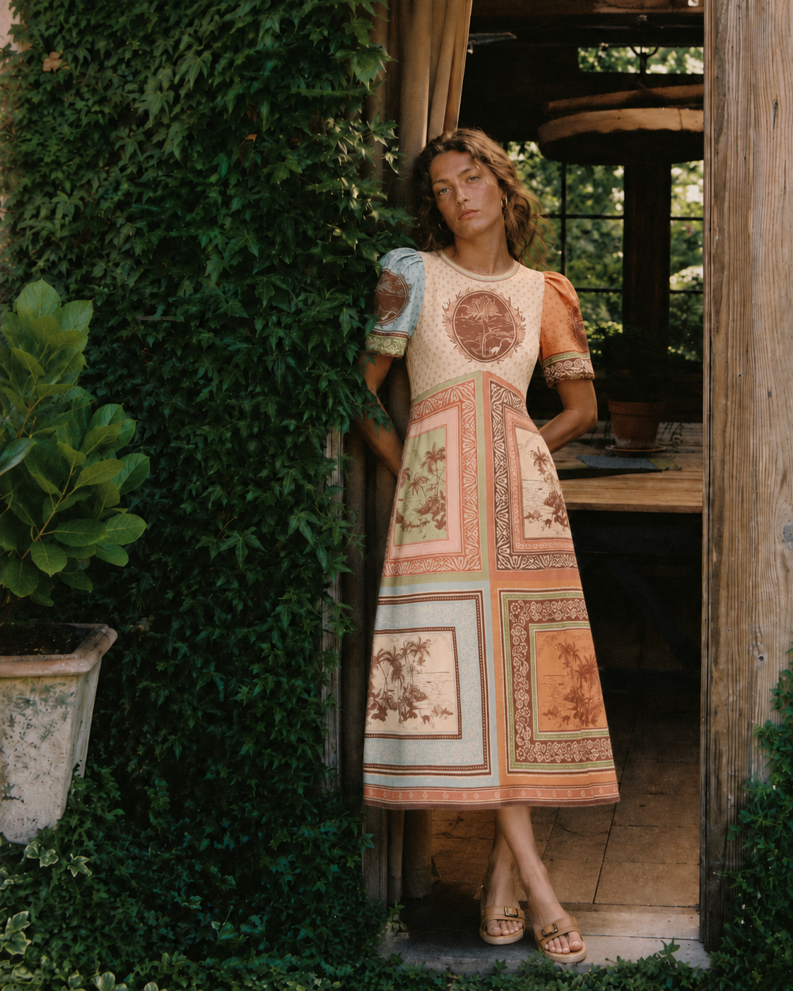 Viola | Linen Cotton Dress