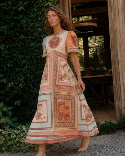 Viola | Linen Cotton Dress