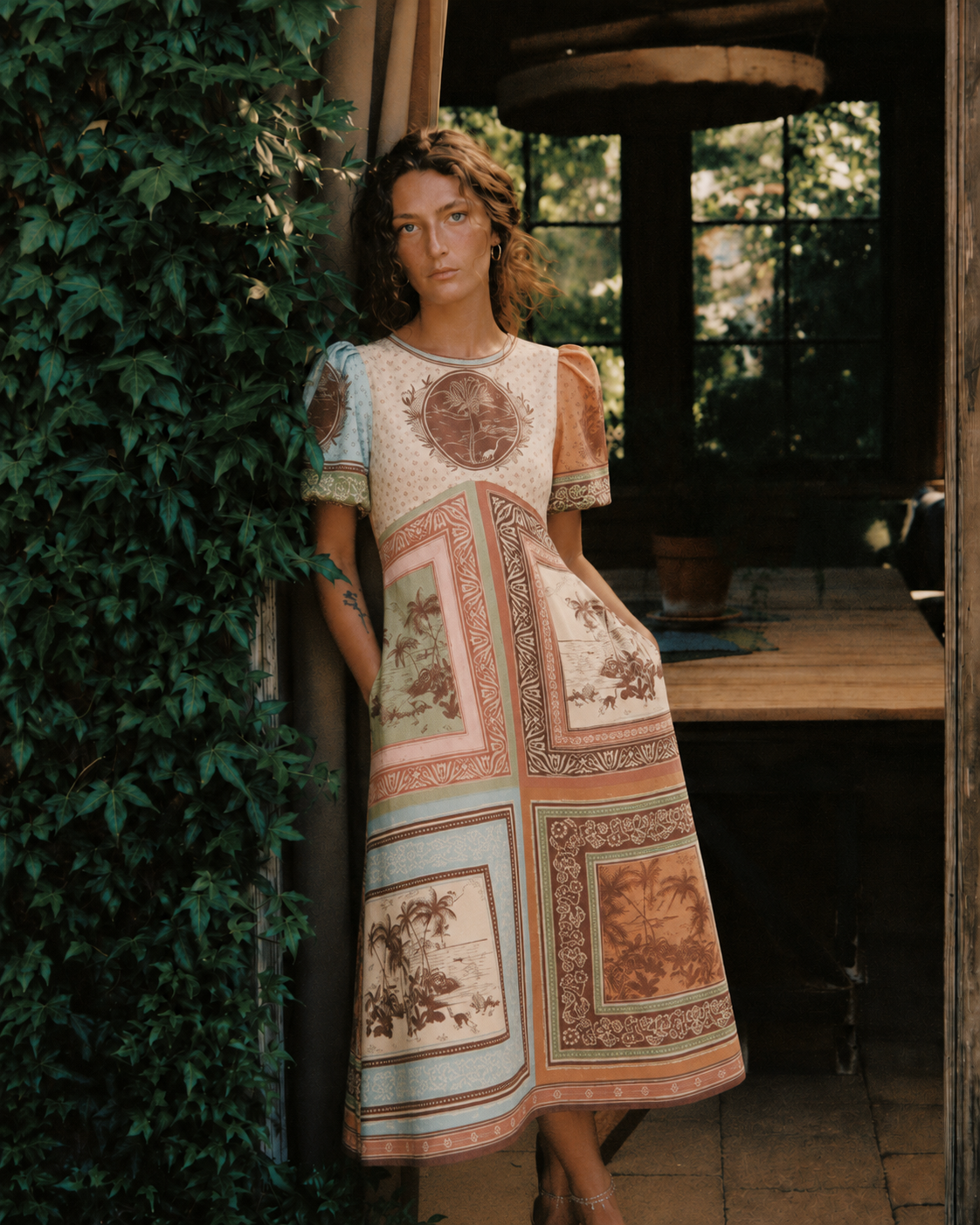 Viola | Linen Cotton Dress