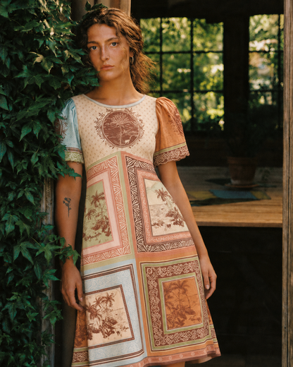 Viola | Linen Cotton Dress