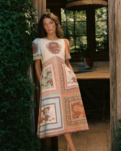 Viola | Linen Cotton Dress