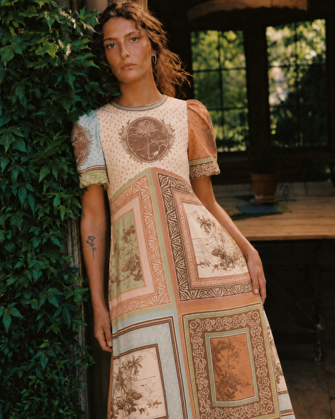 Viola | Linen Cotton Dress