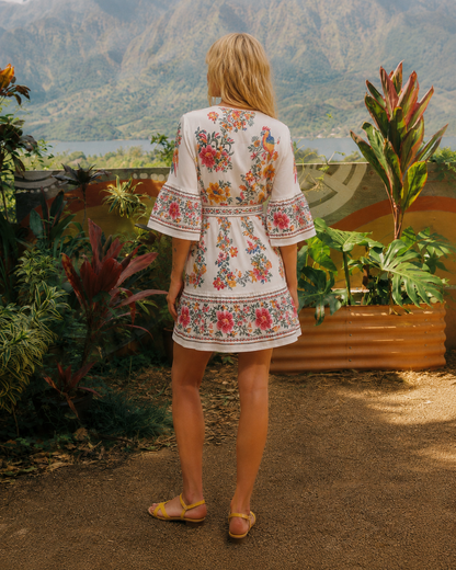 Martina | Linen Cotton Mini Dress