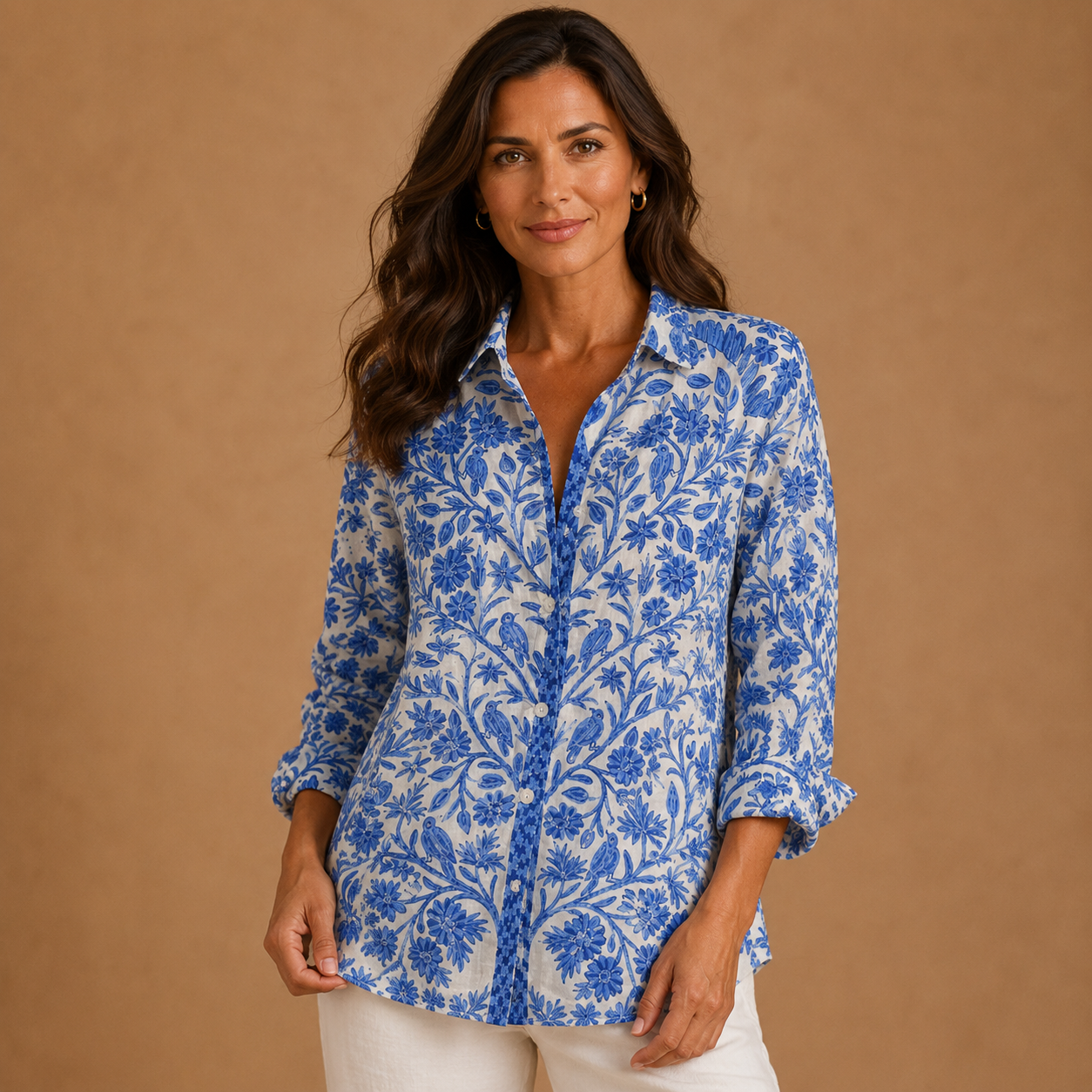 FIONA | Spring Garden Blouse