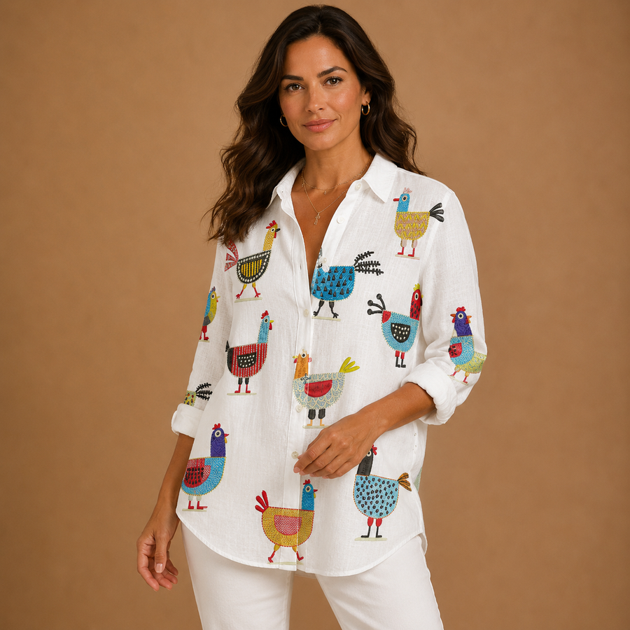 FIONA | Spring Garden Blouse