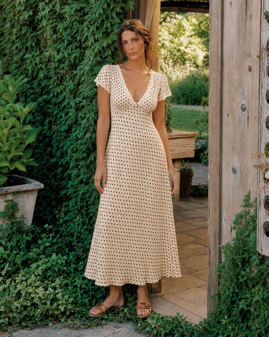 Greta | Linen Cotton Dress