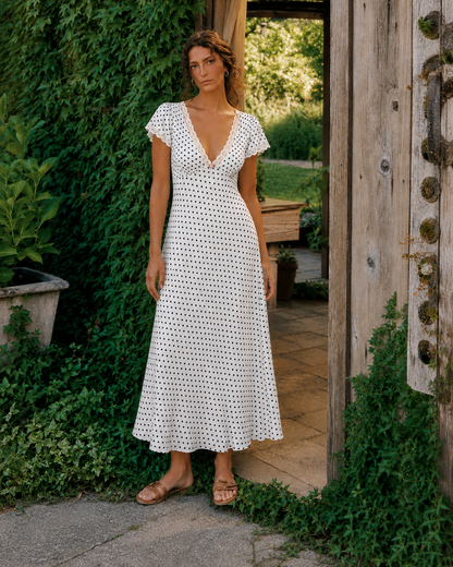 Greta | Linen Cotton Dress
