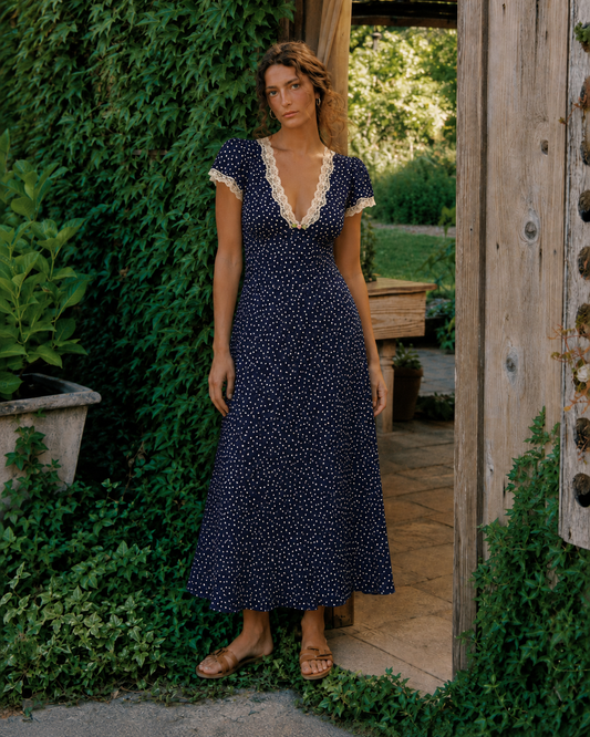 Greta | Linen Cotton Dress