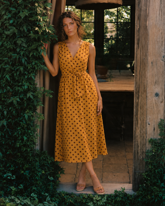 Gaia | Linen Cotton Dress