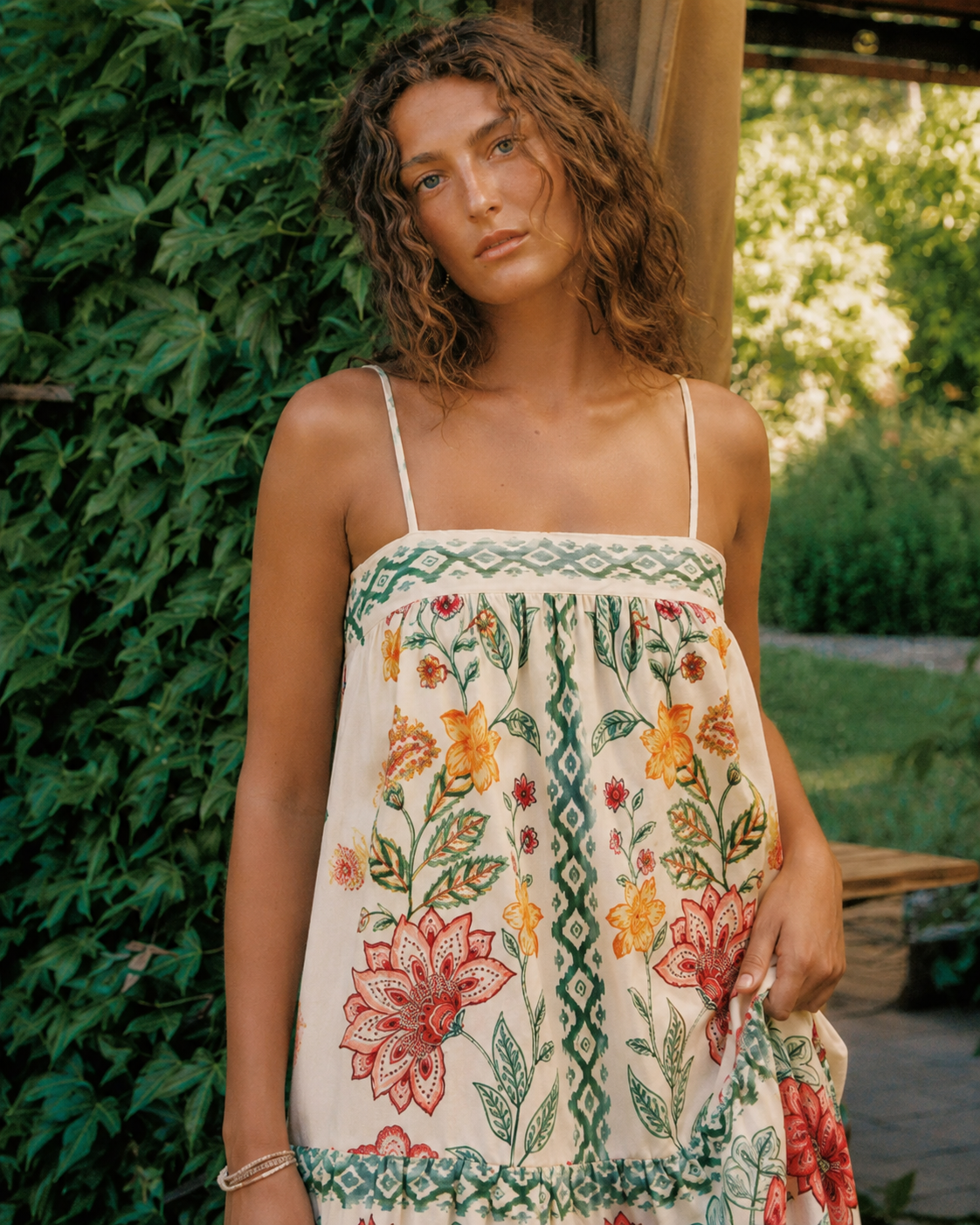 Angelica | Linen Cotton Dress