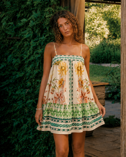 Angelica | Linen Cotton Dress
