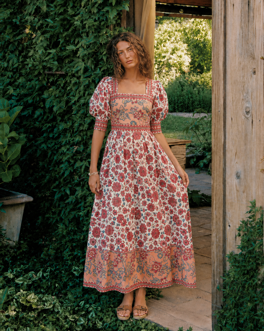 Arianna | Linen Cotton Dress