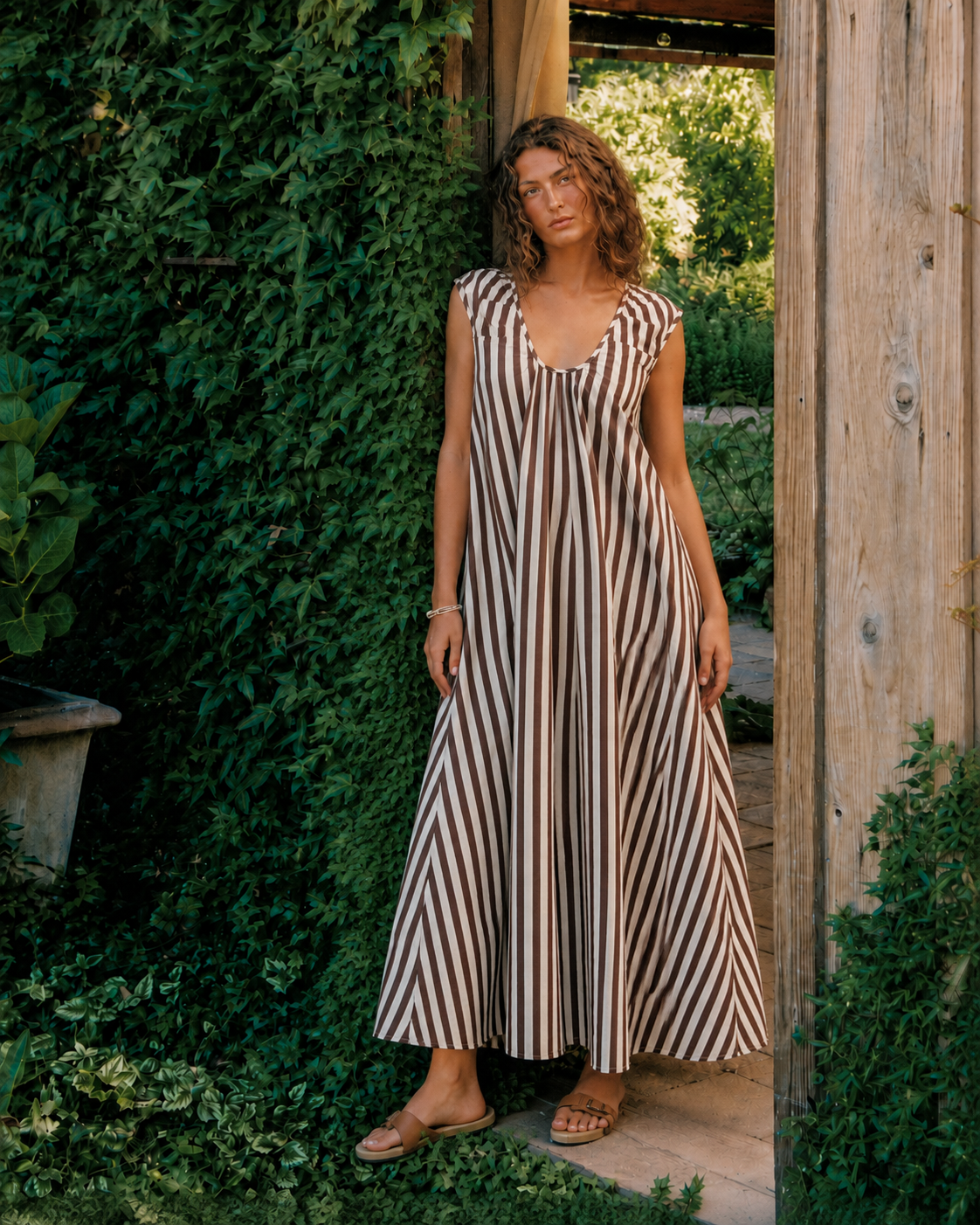 Beatrice | Linen Cotton Dress