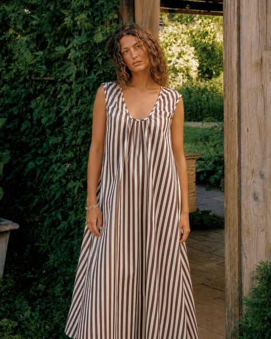 Beatrice | Linen Cotton Dress