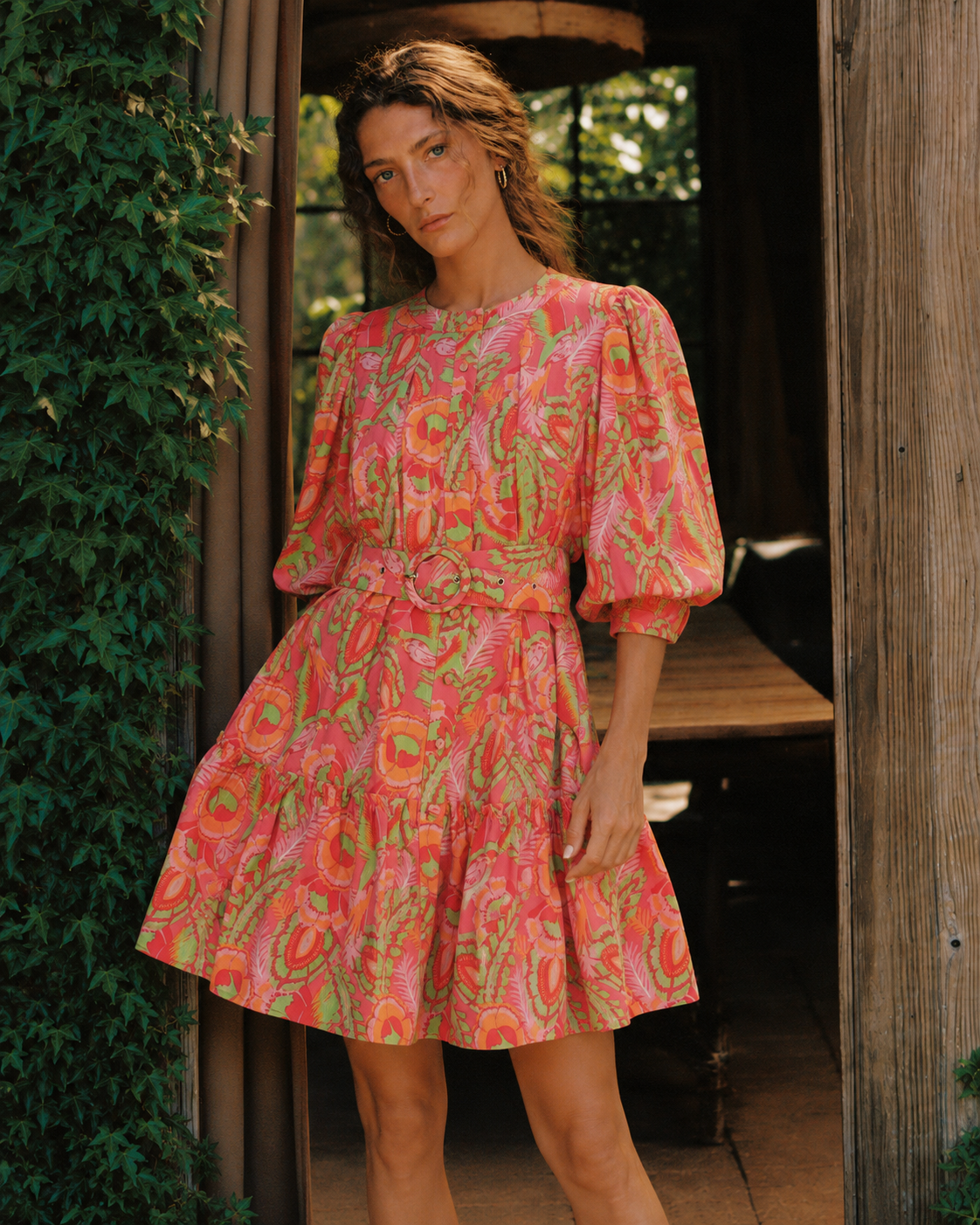 Cecilia | Linen Cotton Dress