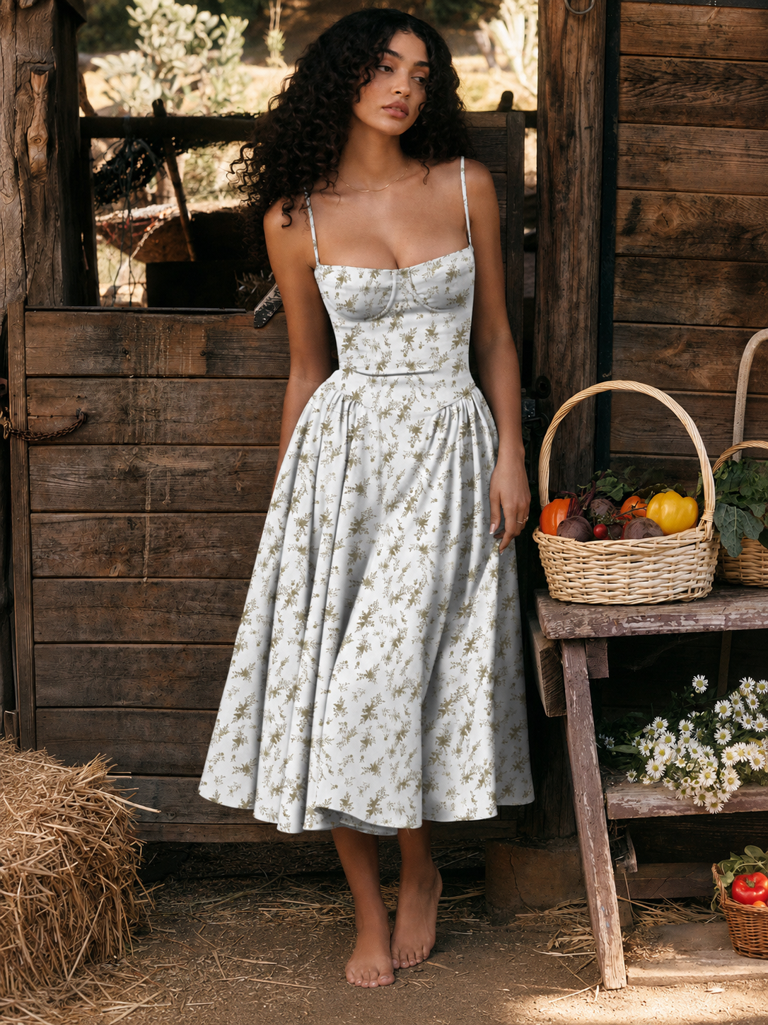 Luciana | Linen Cotton Dress
