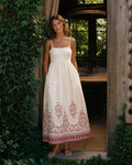 Alessandra | Linen Cotton Dress