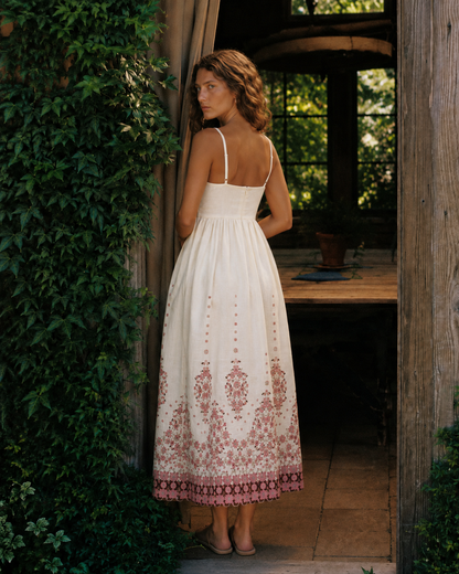Alessandra | Linen Cotton Dress
