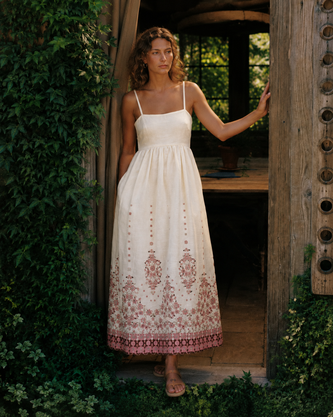Alessandra | Linen Cotton Dress